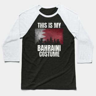 This Is My Bahraini Costume for Men Women Vintage Bahraini Baseball T-Shirt